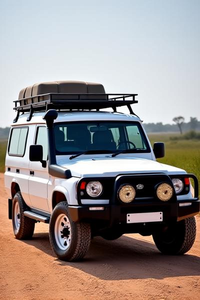 Vehículo 4x4 safari